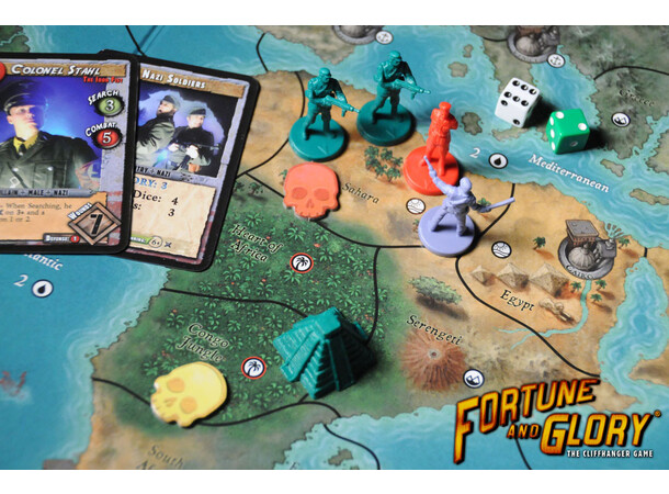 Fortune and Glory Brettspill Revised Ed. Revised Edition 