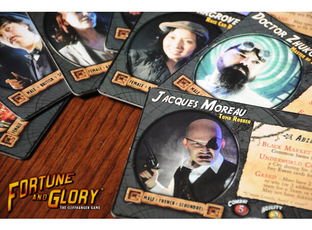 Fortune and Glory Brettspill Revised Ed. Revised Edition 