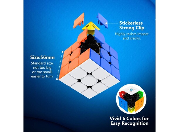 GAN356 RS Stickerless Speed Cube 