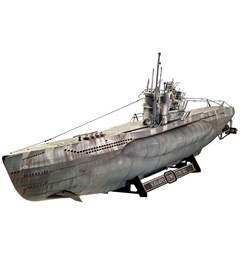 German Submarine Type VII C/41 Platinum Revell 1:72 Byggsats