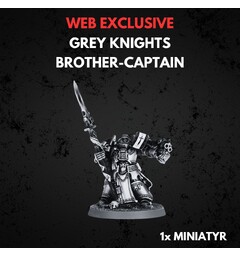 Grey Knights Brother Captain Warhammer 40K