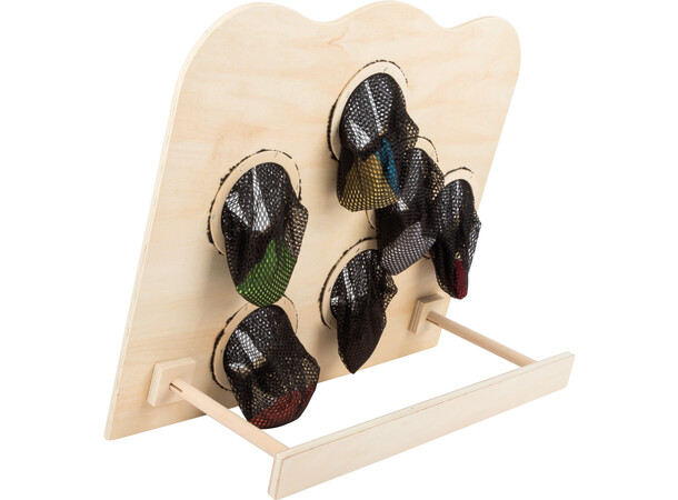Kastespill med 7 sandposer 42x35cm 
