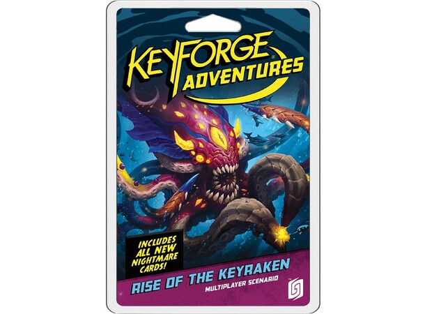 KeyForge Adventure Rise of the Keyraken Utvidelse til KeyForge