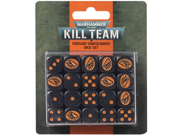 Kill Team Dice Corsair Voidscarred Warhammer 40K