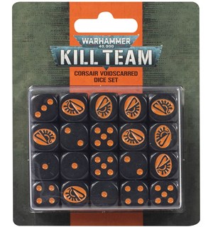 Kill Team Dice Corsair Voidscarred Warhammer 40K 