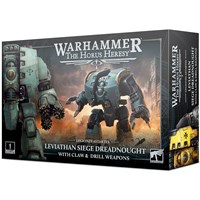 Legiones Leviathan Siege Dreadnought The Horus Heresy With Claw/Drill Weapon