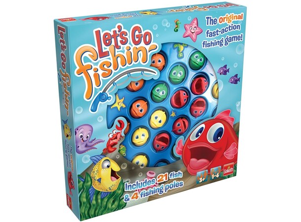 Lets Go Fishing Brettspill Norsk utgave 