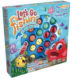 Lets Go Fishing Brettspill Norsk utgave