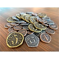 Libertalia Metal Doubloon Coins - 54 stk 