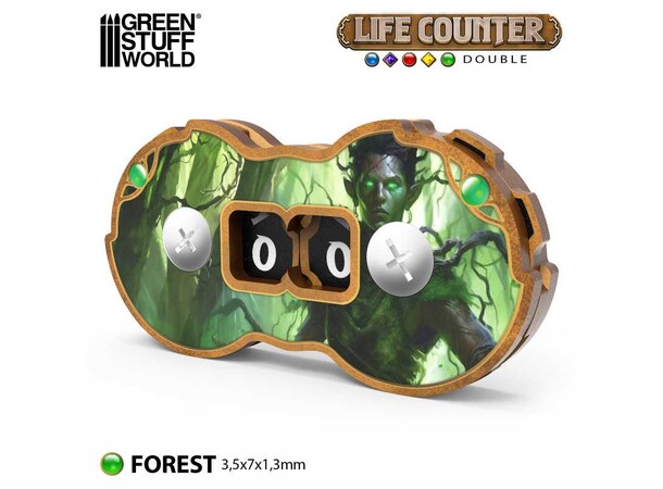 MTG Life Counter Forest For Magic the Gathering, D&D, Warhammer 