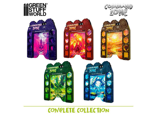 Magic Command Zone Tray - Island Green Stuff World 
