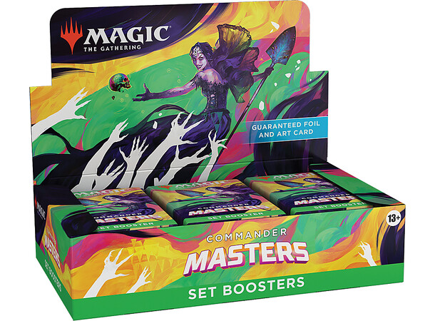 Magic Commander Masters Set Display Booster Box