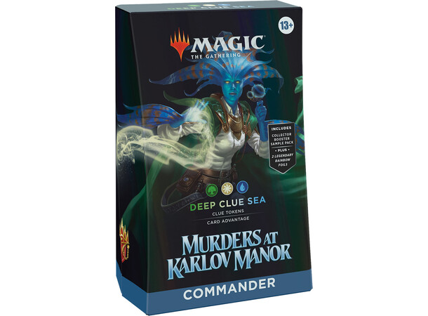 Magic Murder Karlov Manor Commander #3 Deep Clue Sea Commander Deck