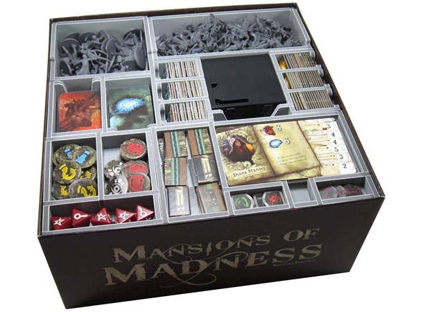 Mansions of Madness 2nd Ed Insert Fra Folded Space