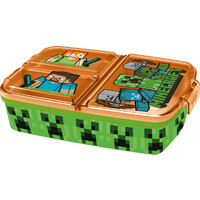 Minecraft Lunchlåda m/ 3 rom 