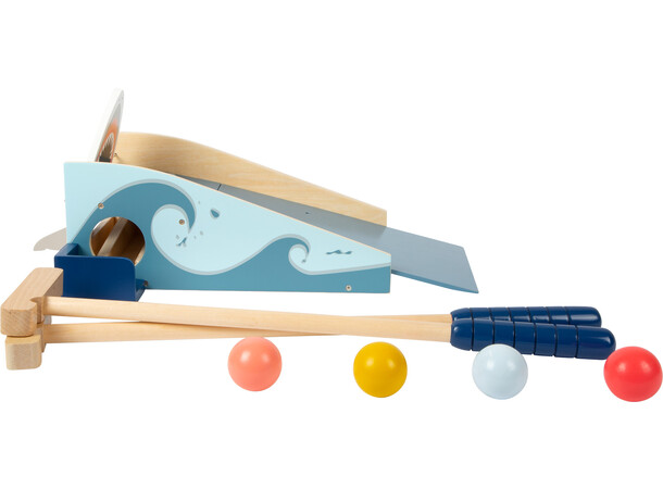 Minigolf Shark m/ 2 golfkøller 
