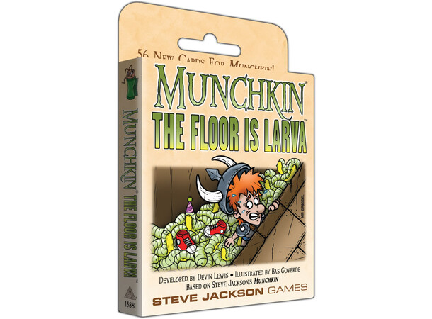 Munchkin The Floor is Larva Expansion Expansion till Munchkin 