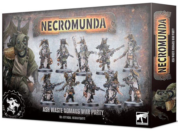 Necromunda Gang Nomads War Party Ash Wastes