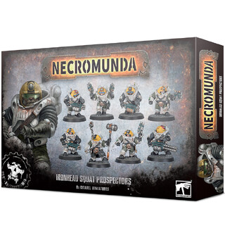Necromunda Ironhead Squat Prospectors Gang