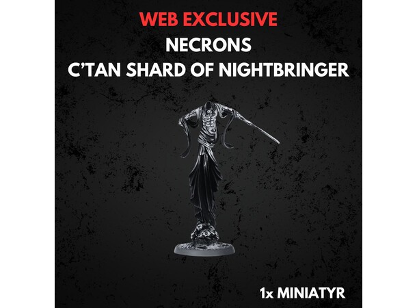 Necrons Ctan Shard of the Nightbringer Warhammer 40K