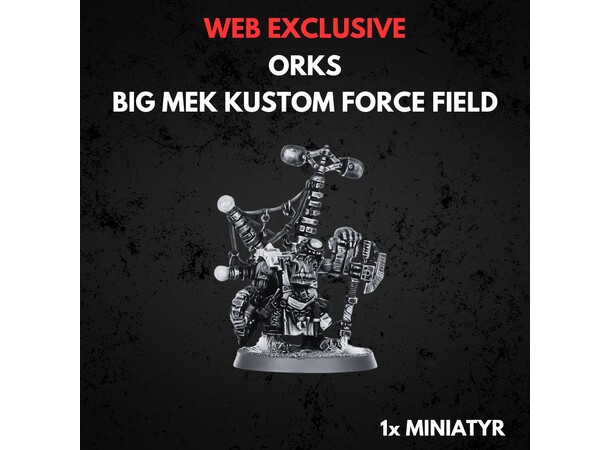 Orks Big Mek With Kustom Force Field Warhammer 40K