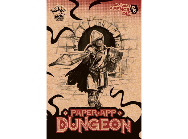 Paper App Dungeon Brettspill