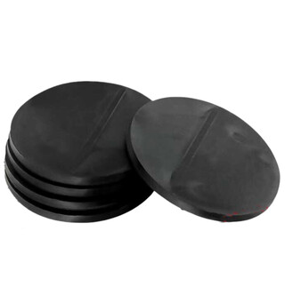 Plastbaser Svart Round - 60mm (5 stk) Green Stuff World