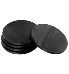Plastbaser Svart Round - 60mm (5 stk) Green Stuff World