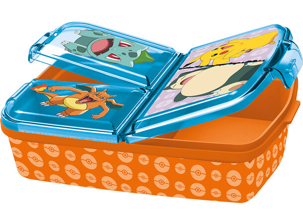 Pokemon Lunchlåda m/ 3 rom 
