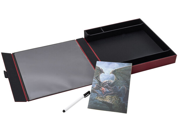 RPG Player Companion - Blood Red Dragon Shield Roleplaying 