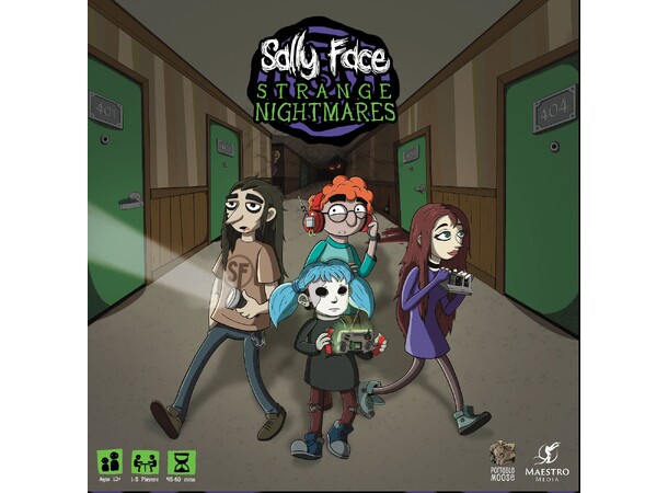 Sally Face Strange Nightmares Brettspill 