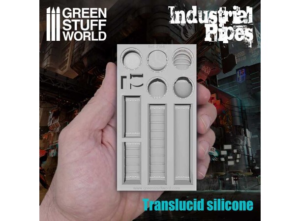 Silicone Molds Industrial Pipes Green Stuff World 