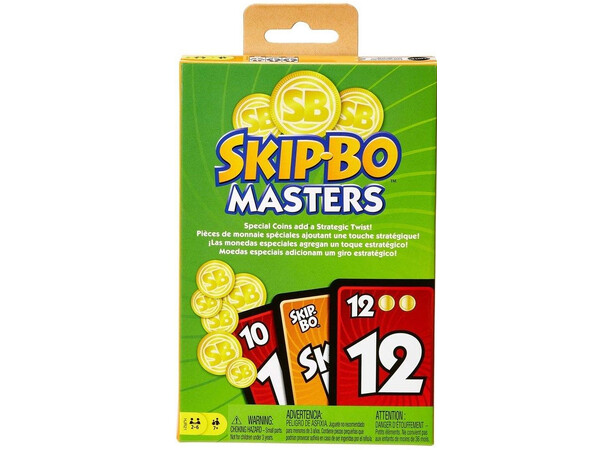 Skip-Bo Masters Kortspel