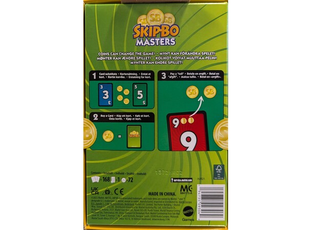 Skip-Bo Masters Kortspill 