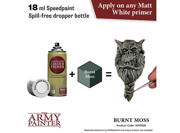 Speedpaint 2.0 Burnt Moss Army Painter - 18ml