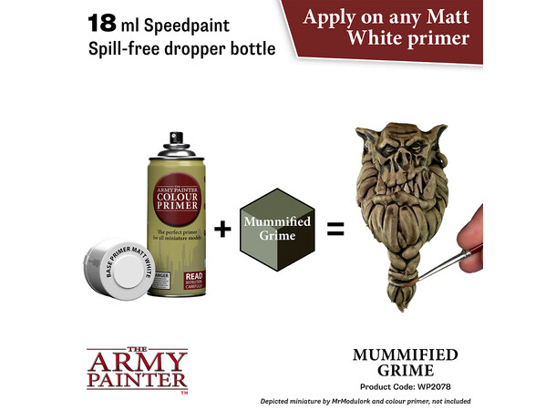 Speedpaint 2.0 Mummified Grime Army Painter - 18ml 