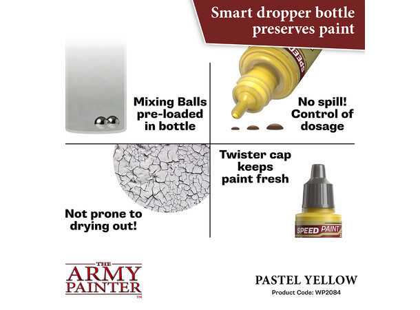 Speedpaint 2.0 Pastel Yellow Army Painter - 18ml 