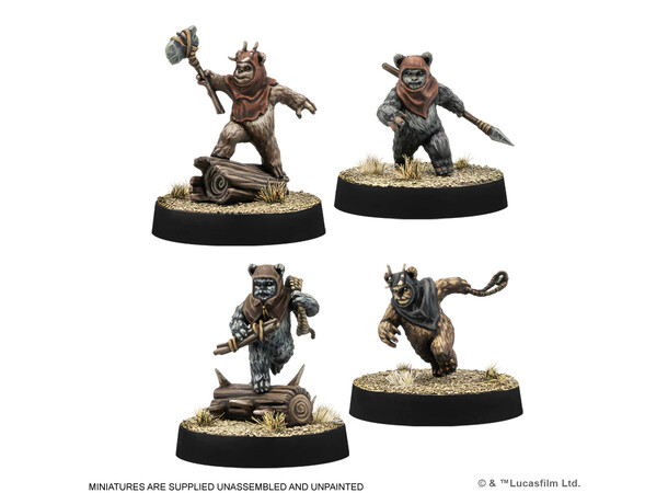 Star Wars Legion Ewok Warriors Unit Exp Utvidelse til Star Wars Legion 
