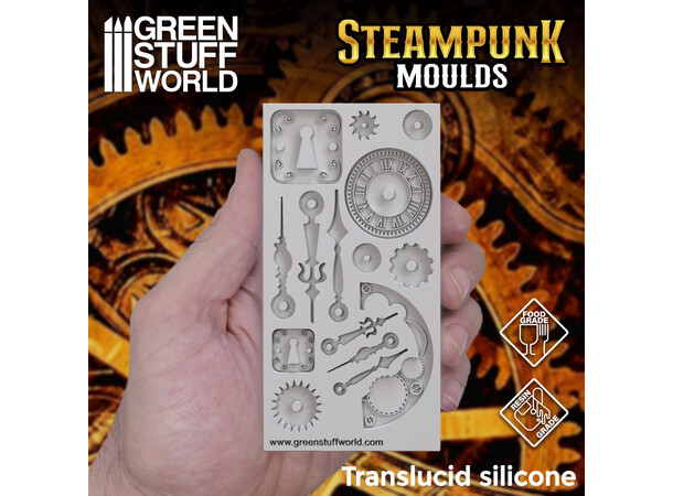 Steampunk Silicone Moulds Green Stuff World
