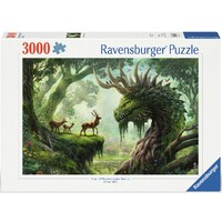 The Forest Dragon Awakes 3000 bitar Pussel - Ravensburger Puzzle