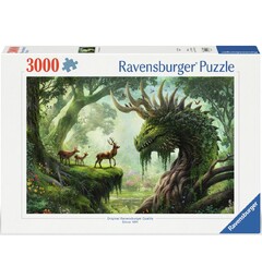 The Forest Dragon Awakes 3000 biter Puslespill - Ravensburger Puzzle