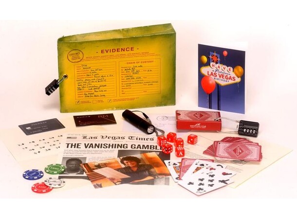 The Vanishing Gambler Brädspel The Mystery Agency 