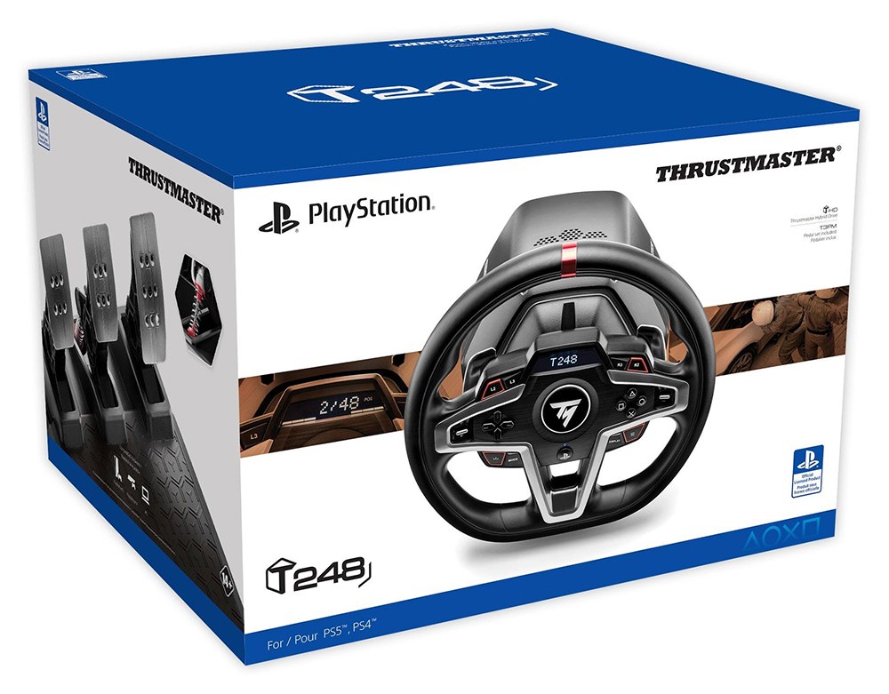 Thrustmaster T248 Racing Wheel PS5/PS4 Gamezone.no