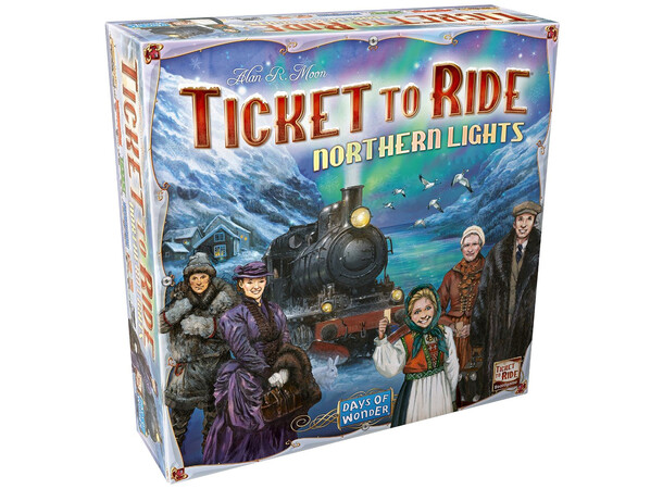 Ticket to Ride Northern Lights Brädspel Svensk utgåva 