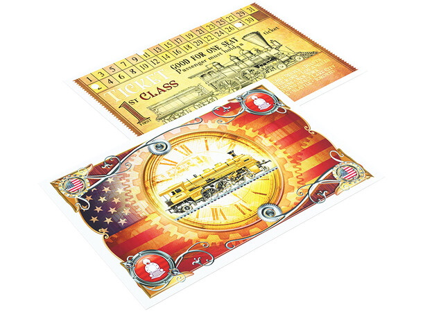 Ticket to Ride Sleeves - 152 st Officiella kortskydd 