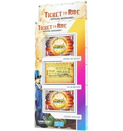 Ticket to Ride Sleeves - 152 stk Offisielle kortbeskyttere