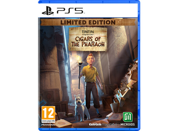 Tintin Cigars of the Pharaoh PS5 Tintin Reporter - Limited Edition