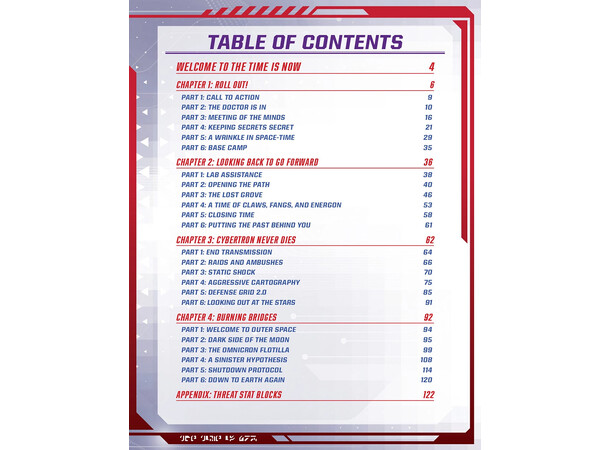Transformers RPG The Time is Now 