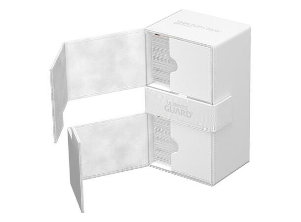 Twin Flip N Tray 200+ Hvit Ultimate Guard - Monocolor 