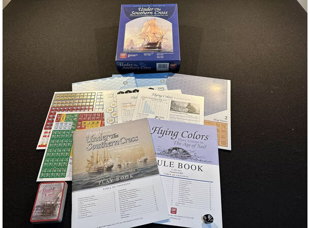 Under the Southern Cross Brädspel South American Republics in Age of Sail 